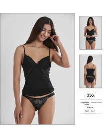 Pierre Cardin Black Camisole Set 350 
