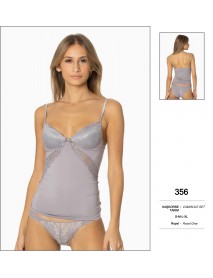  Pierre Cardin Grey Camisole Set 356 