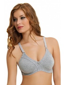 NBB Combed Cotton Bra Gray 351
