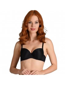 NBB Elastane Micro Covered Bra Black 3525