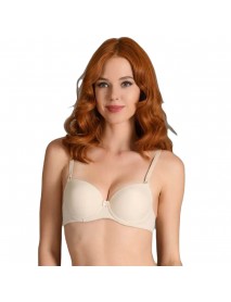 NBB Elastane Micro Covered Bra Skin 3525