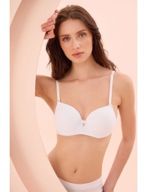 NBB Covered Bra White 3570