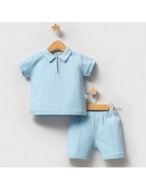 Tongs Boy's 6-9-12-18-24 Month Shorts Set 3595T