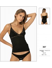 Pierre Cardin Black Camisole Set 367 