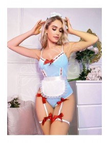 NightLight Blue Fantasy Maid Costume 3600