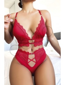 NightLight Lace Fantasy Bra Panty Set 3605