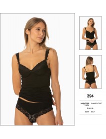 Pierre Cardin Black Camisole Set 390  