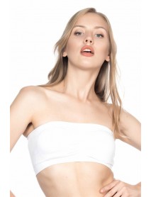 Emay 4022 Padded Strapless Corset White