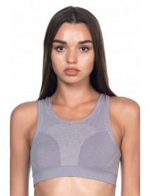 Emay 4026 Double Bra Corset Grey