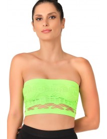 Emay 4050 Double Knit Strapless Corset Green