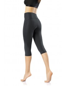 Kota High Waist Diver Capri Tights (BıgSıze) 4123