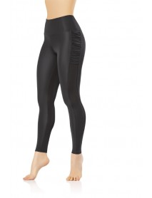 Kota Side Gathered High Waist Diving Tights (BıgSıze) 4127