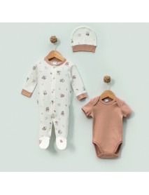 MINI OCEAN BOY 0/3-3/6 MONTHS BODYSUIT WITH JUMPSUIT 4128