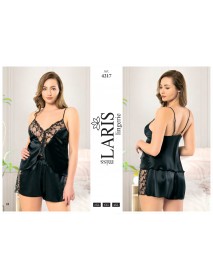 Laris Big Size Shorts Set 4217