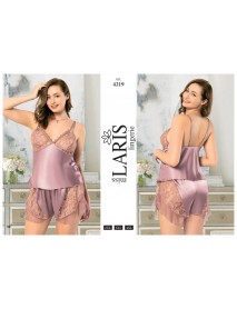 Laris Big Size Shorts Set 4219