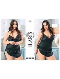 Laris Big Size Shorts Set 4226
