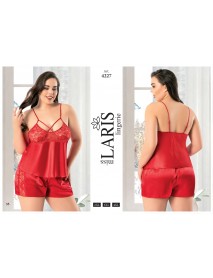 Laris Big Size Shorts Set 4227