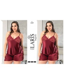Laris Big Size Shorts Set 4249