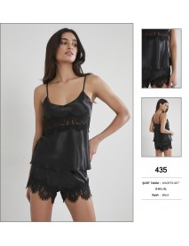 Pierre Cardin Black Shorts Sets 435
