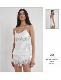 Pierre Cardin Ecru Shorts Sets 430