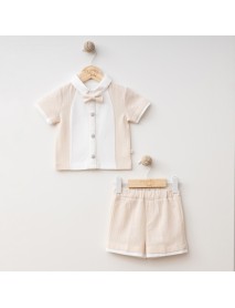 Mymio Boy's 6-9-12-18-24 Month Krinkıl Short Set 4323MY