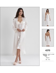 Pierre Cardin Pearl Nighty & Robe Set 4370