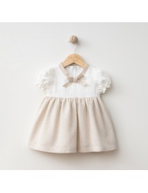 Mymio Girls 6-9-12-18-24 Month Linen Dress 4400MY