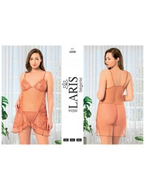   Laris Big Size Erotic,Fantasy Short Nightgown 4406