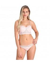 NBB Short Set Bustier-String Pink 4452