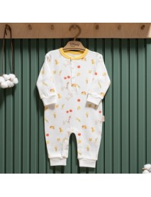 TIFFANY GIRL 3–6–9–12 MONTHS STRAWBERRY OVERALL (JUMPSUIT) 45004