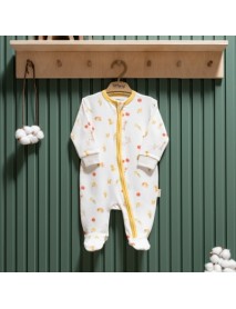 TIFFANY GIRL 3-6-9-12 MONTHS STRAWBERRY ZIPPERED OVERALLS 45040