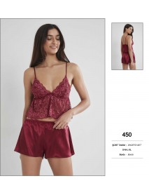 Pierre Cardin Burgundy Shorts Sets 450