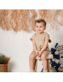 JOVIEL BOY 9-12-18-24-36 MONTHS POCKET BUTTONED SET 460