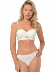 NBB Supported Bra Panty Set Ecru 4655