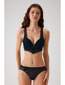 Pierre Cardin Soft Push-Up Black Bra Set 4737