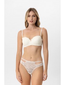 Pierre Cardin Lotus Bra Panty Set 4903 Ecru