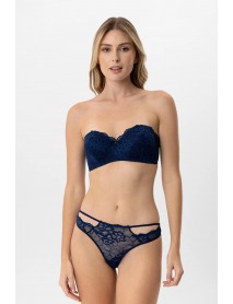 Pierre Cardin Lotus Bra Panty Set 4903 Navy Blue