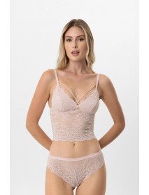  Pierre Cardin Underwire Padded Bra Set 4904 Powder
