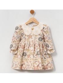 Mini Cayzen Girl 9-12-18-24 Month Buttoned Dress 5006MC