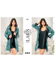  Laris Short 2-Piece Satin Set 5007