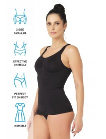 Emay 5015 Thick Strap Athlete Corset Black