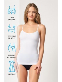 Emay 5020 Thin Strap Athlete Corset White