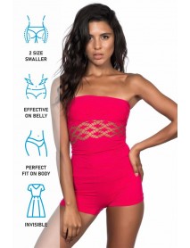 Emay 5035 Fantasy Strapless Athlete Corset Fuchsia