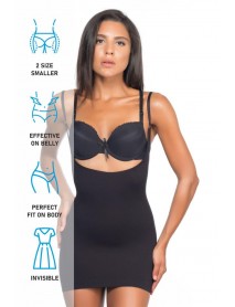 Emay 5043 Open Breast Massage Corset Black