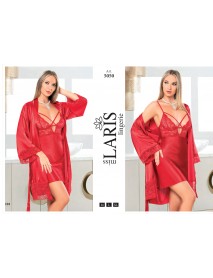  Laris Short 2-Piece Satin Set 5050