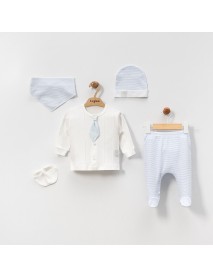 Begisa,Boys 0-3 Months Newborn Set Of 5 5054BS
