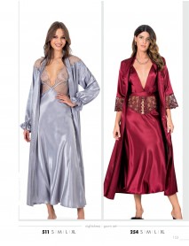 Moongirl 2-Pieces Long Nightgown Set 511