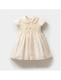 Noynoy Girl 6-9-12-18 Months Knitwear Roba Brode Dress 5134NY