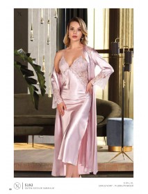 Nurteks Nightgown - Dressing Gown Kimono Set 5192 