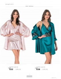Moongirl 2-Pieces Short Nightgown Set 522